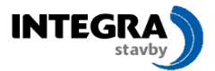 Logo firmy Integra stavby